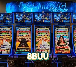 Catálogo de jogos 8BUU com fornecedores Pragmatic Play, Evolution, NetEnt